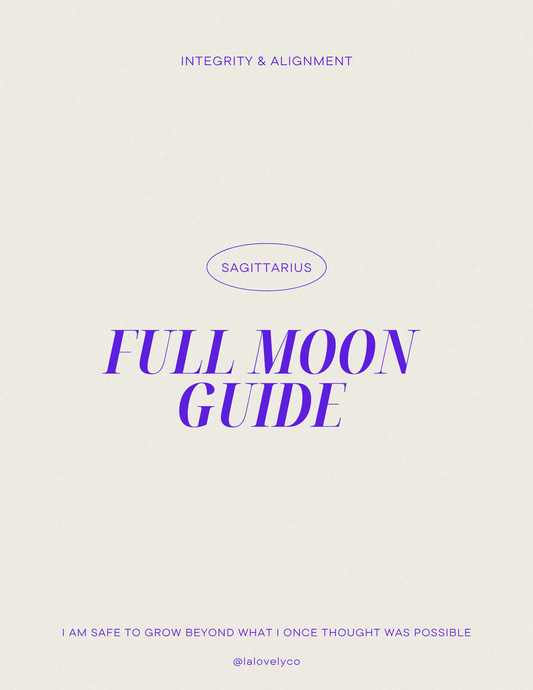 Sagittarius Full Moon Guide 2025