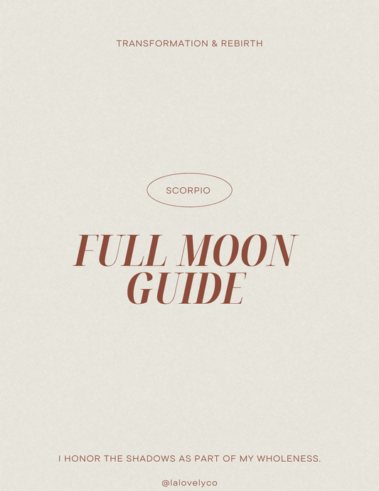 Scorpio Full Moon 2025
