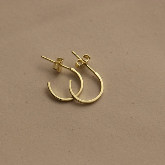 Dainty Gold Hoops