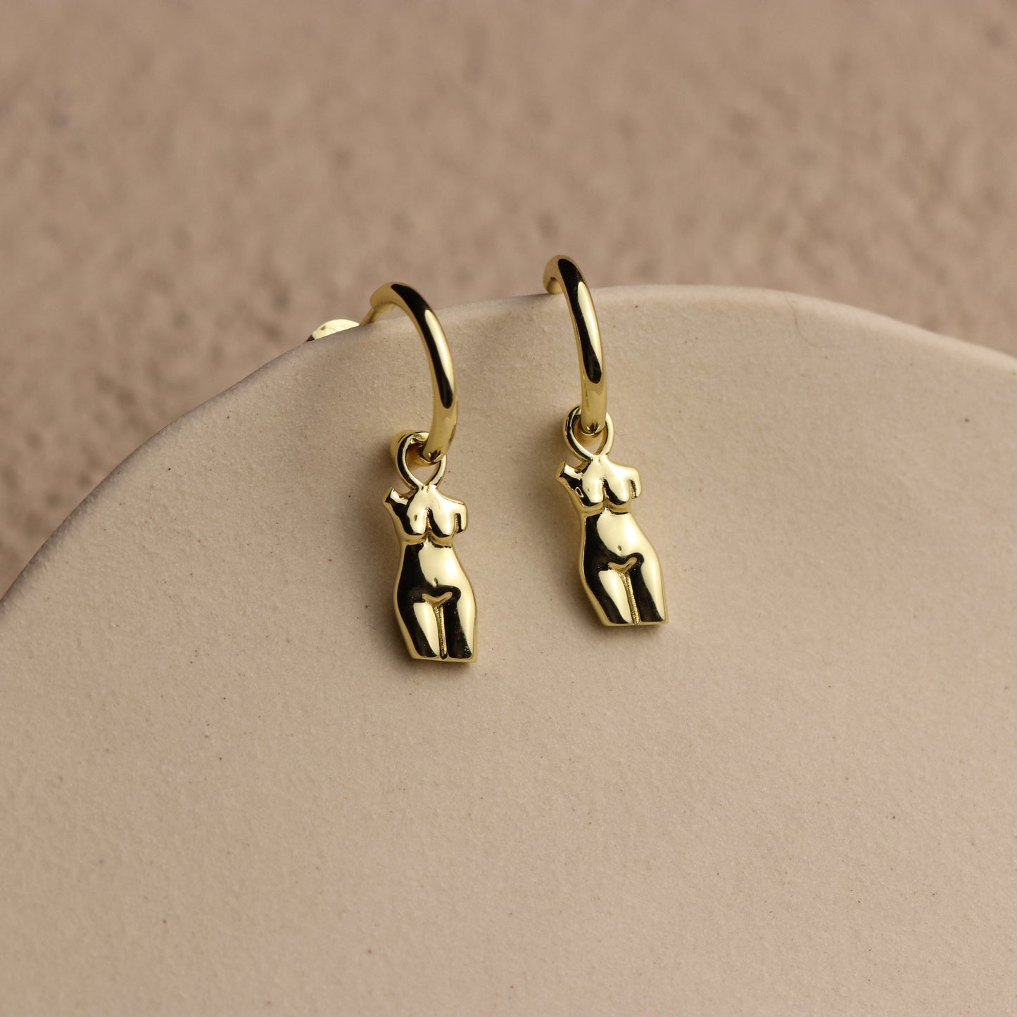 Divine Feminine Hoop Earrings