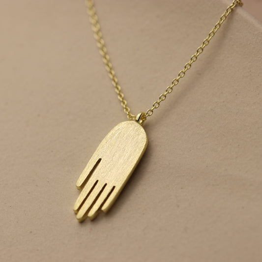 Hamsa Divine Hand Protection Necklace