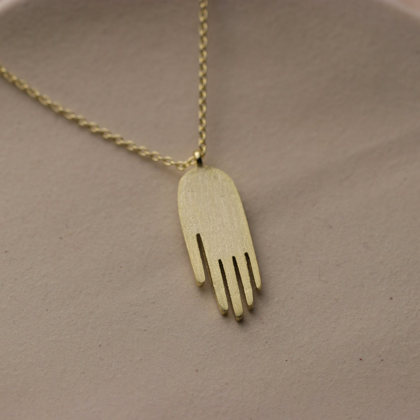 Hamsa Divine Hand Protection Necklace