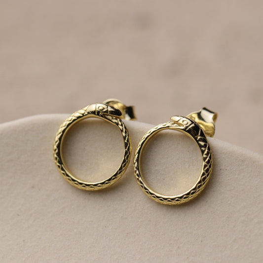 Ouroboros Earrings