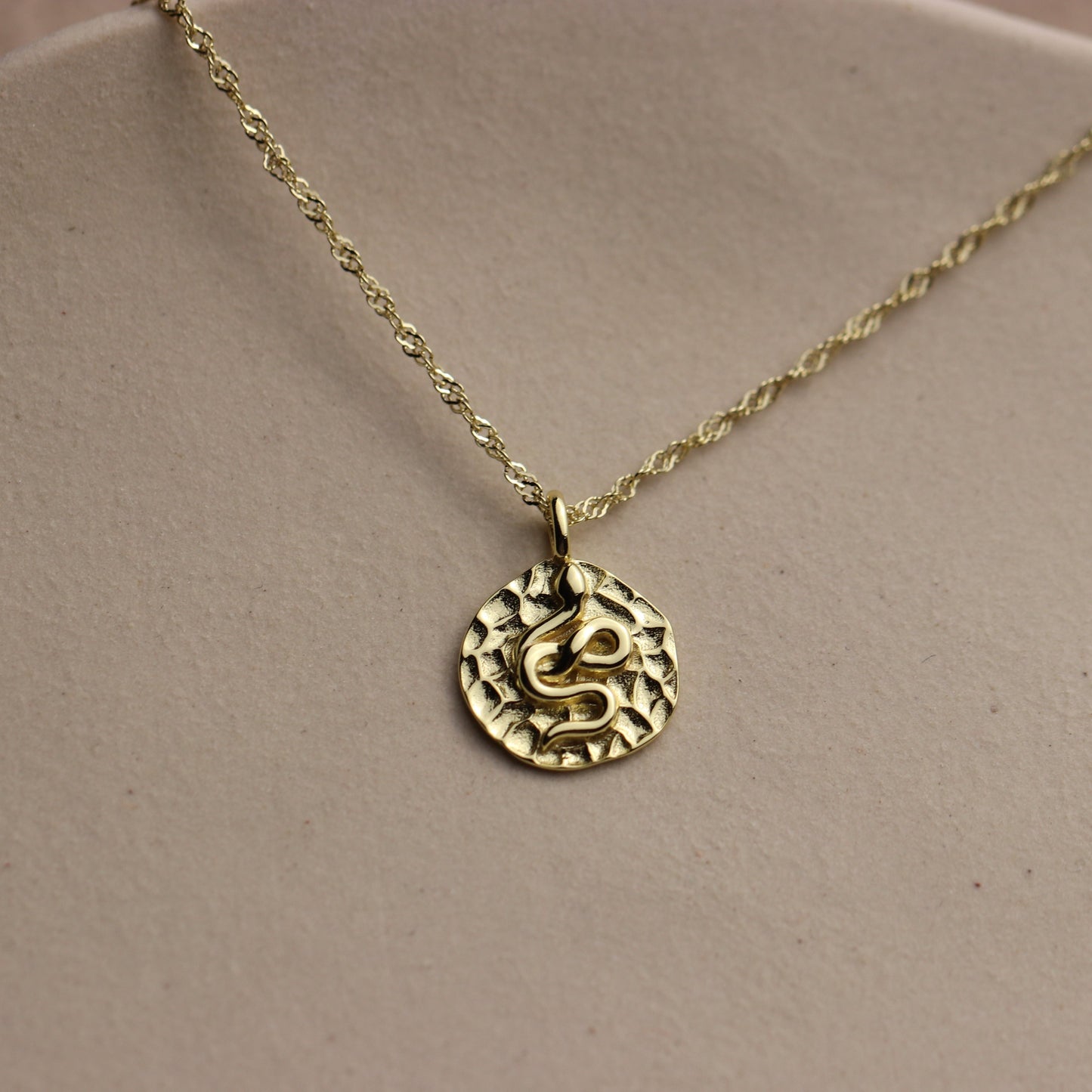Snake Pendant Protection Necklace