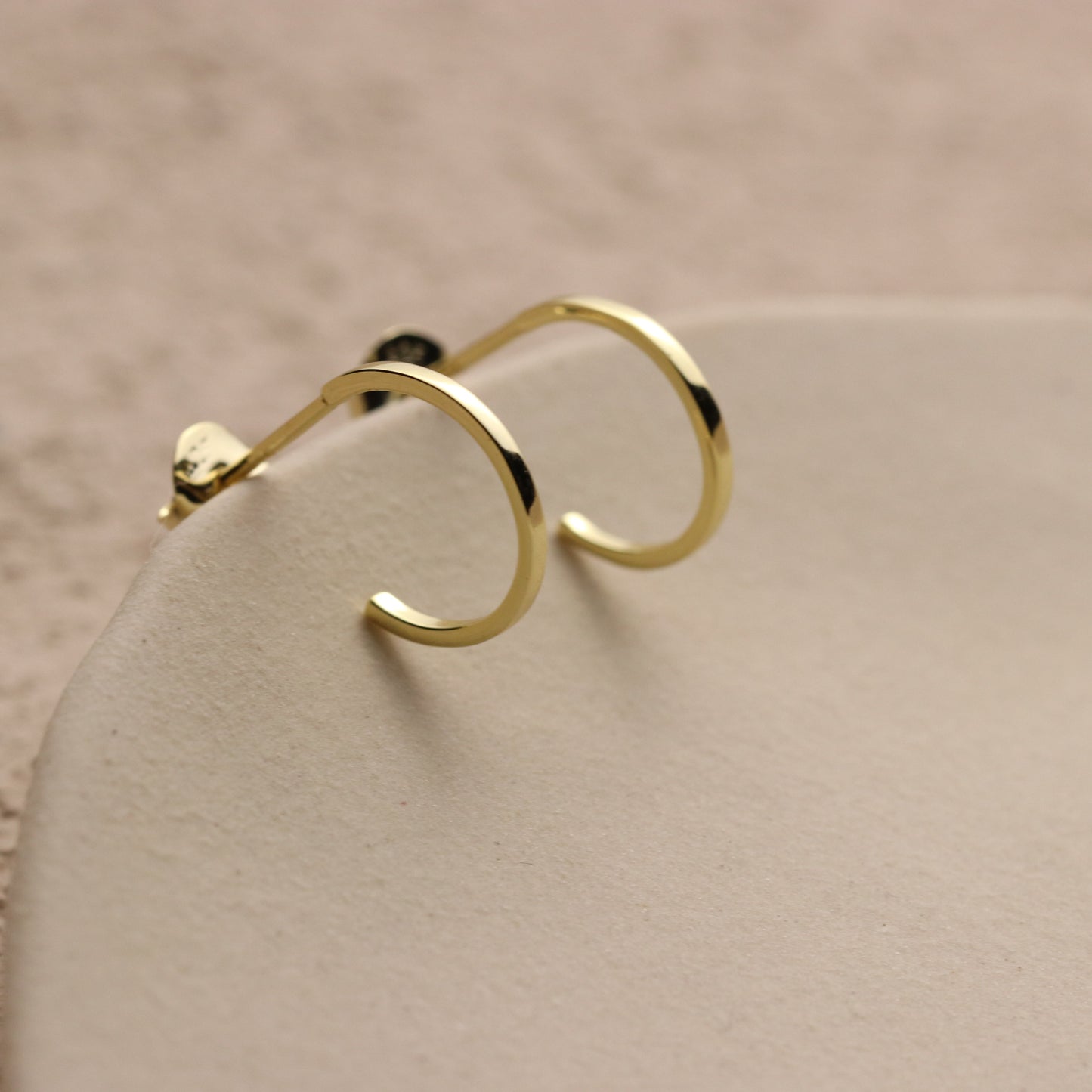 Dainty Gold Hoops