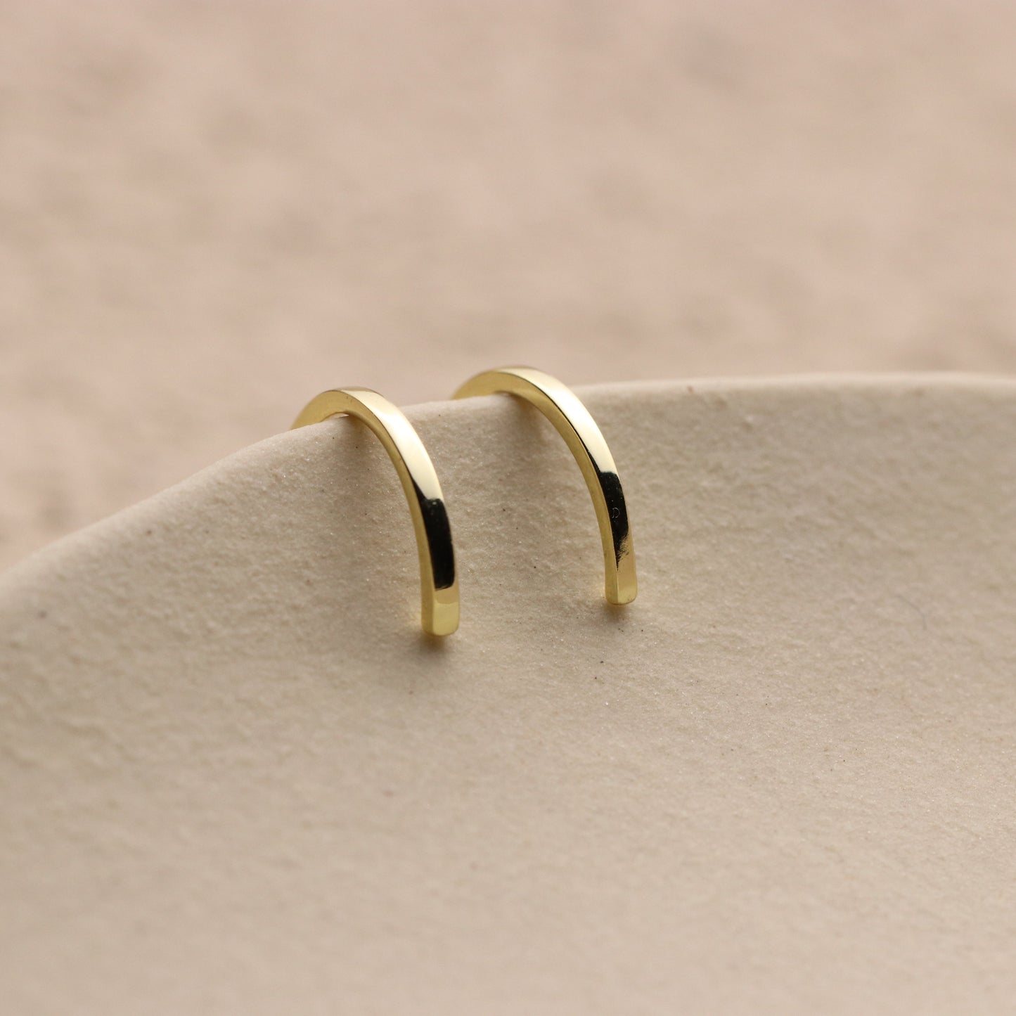 Dainty Gold Hoops