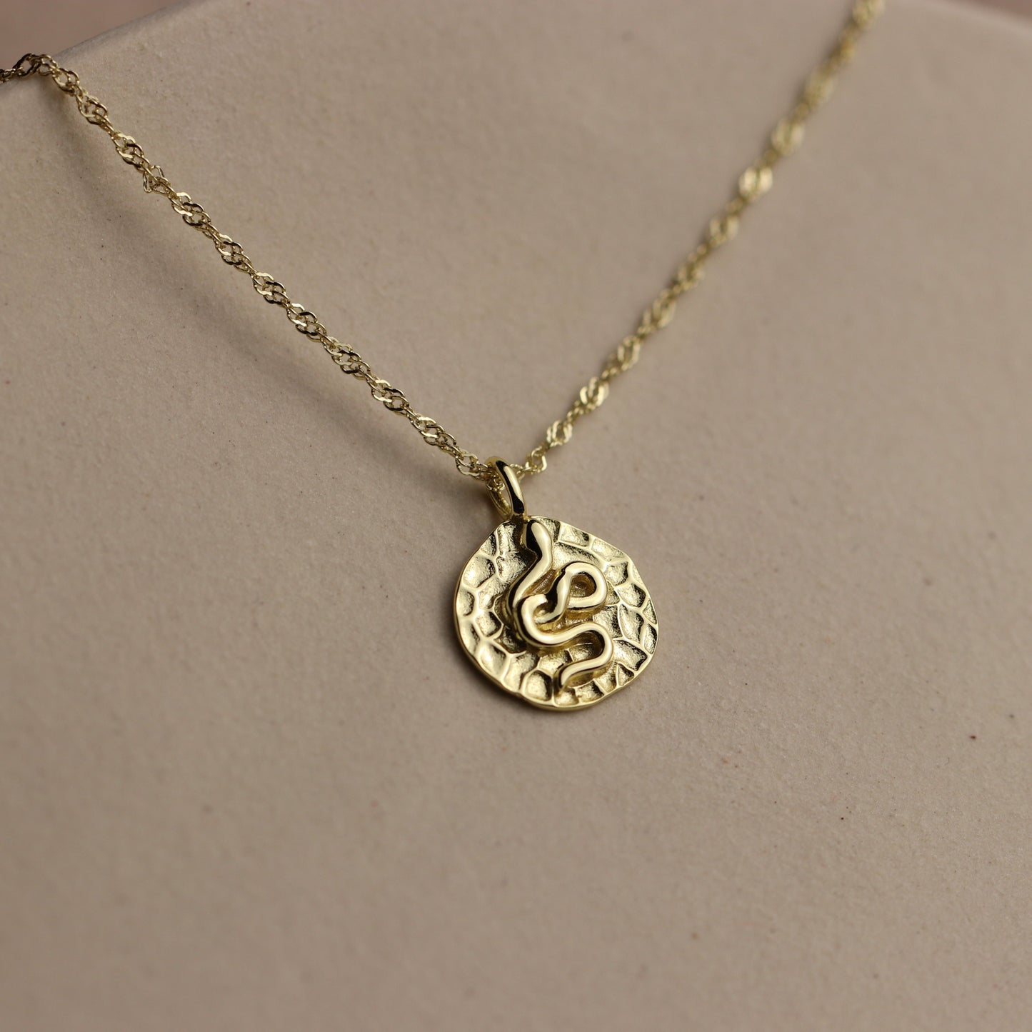 Snake Pendant Protection Necklace
