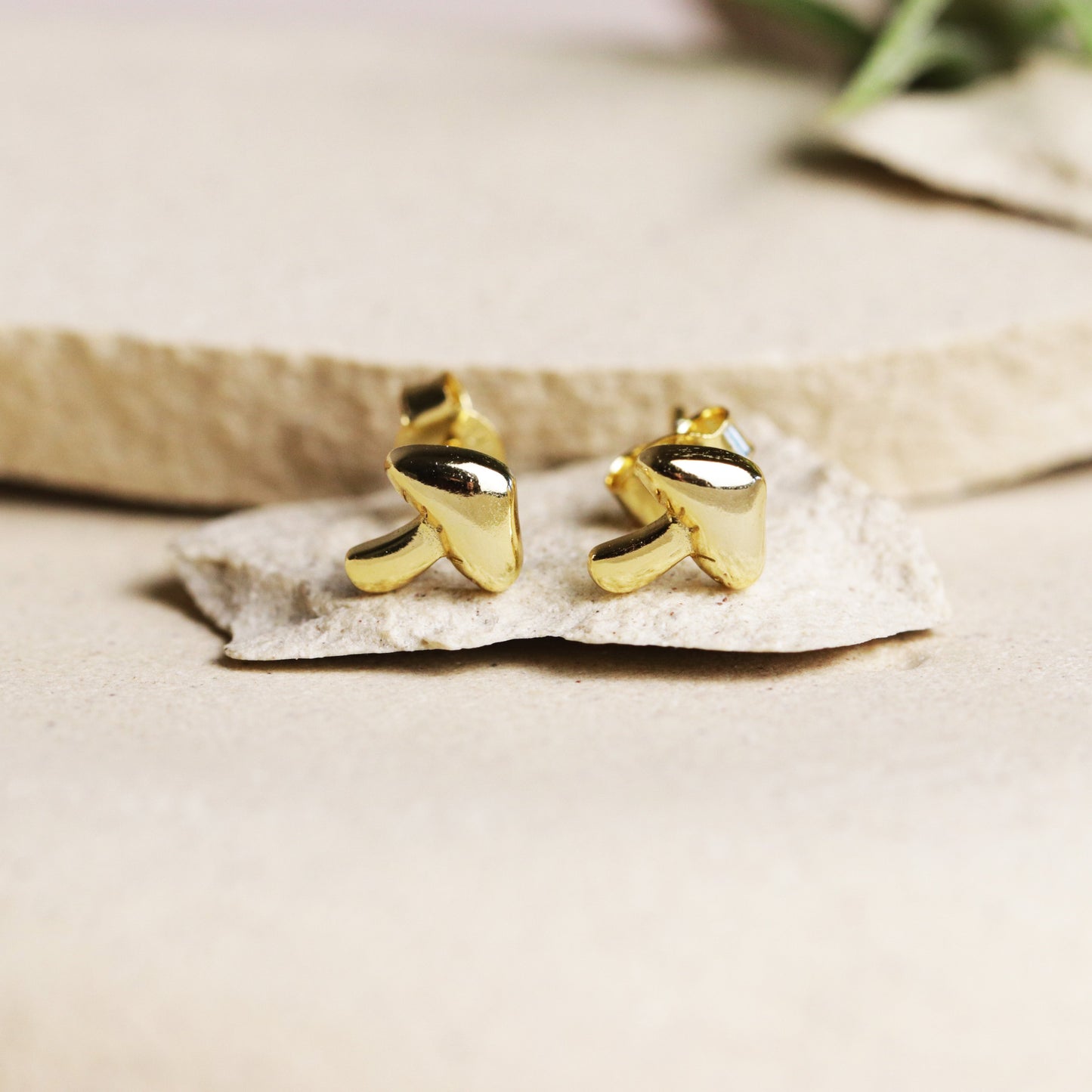 Mushroom Stud Earrings