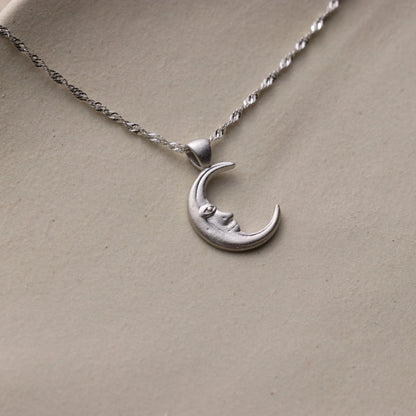 Lunar Face Pendant