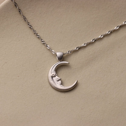 Lunar Face Pendant