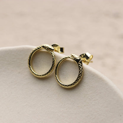 Ouroboros Earrings