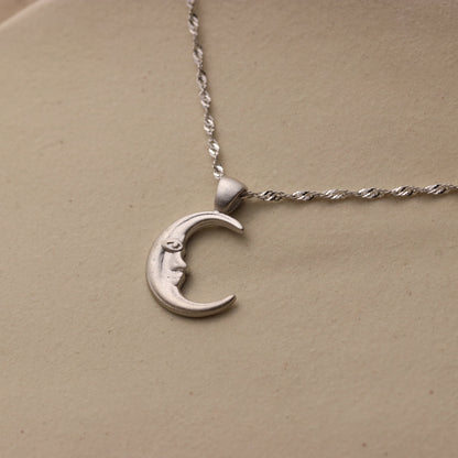 Lunar Face Pendant