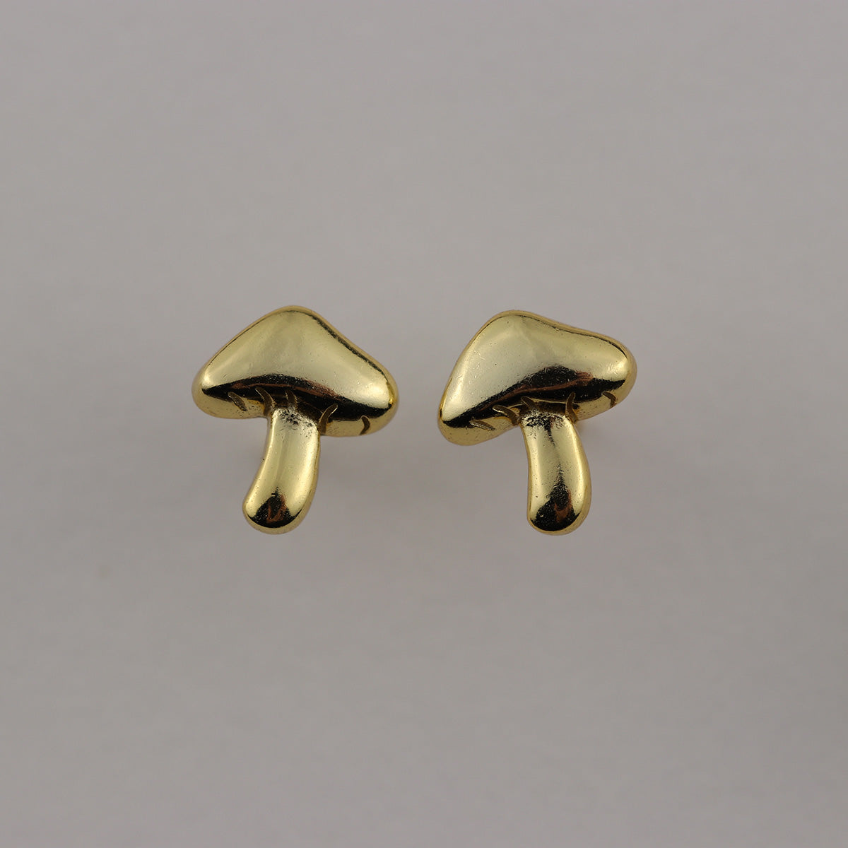 Mushroom Stud Earrings