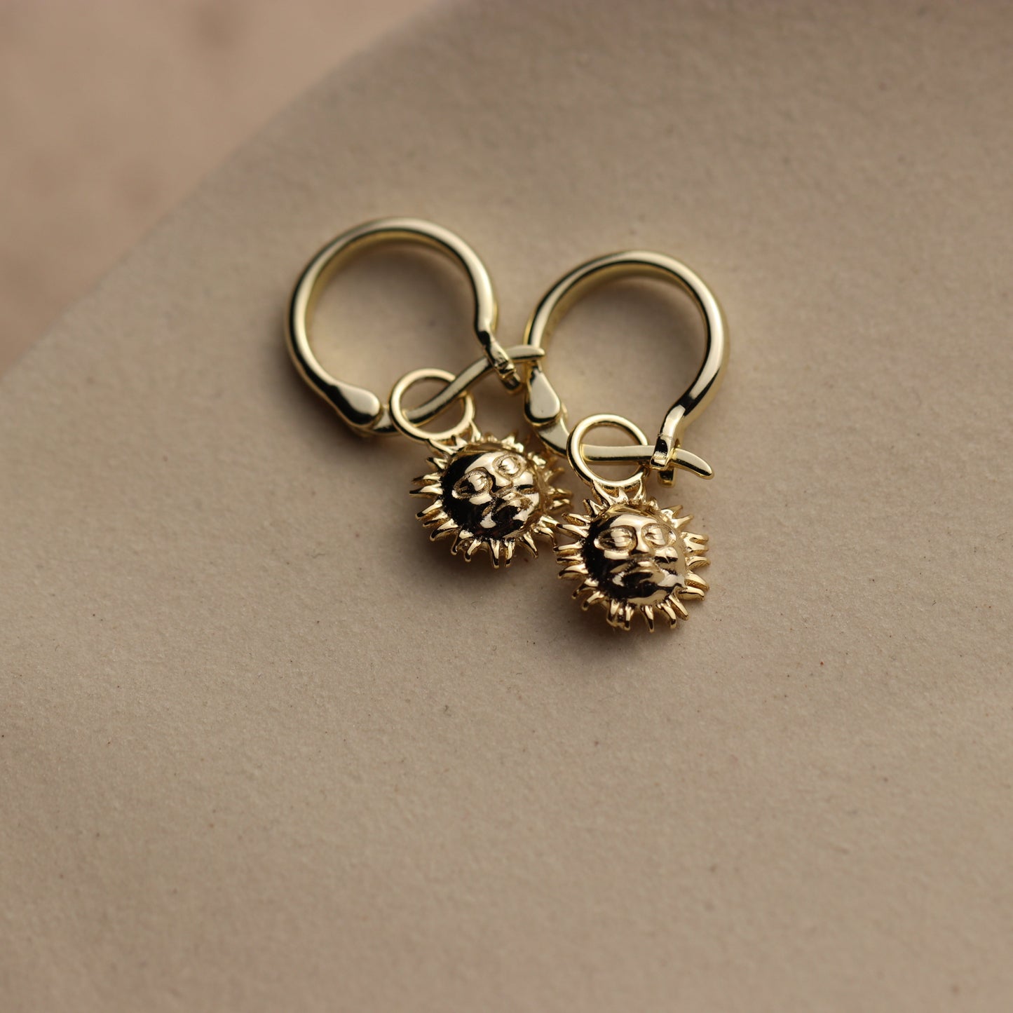Ode to the Sun Hoop Earrings