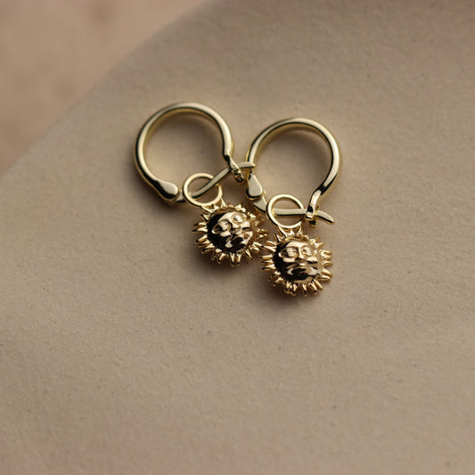 Ode to the Sun Hoop Earrings