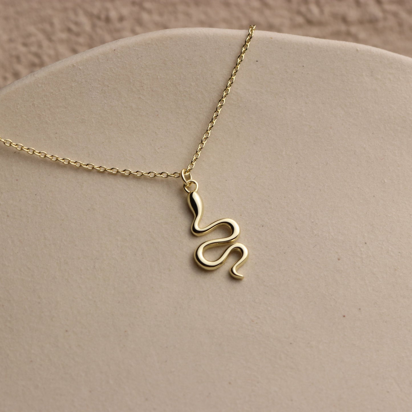 Snake Pendant Protection Necklace