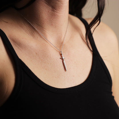 Dagger Adjustable Necklace