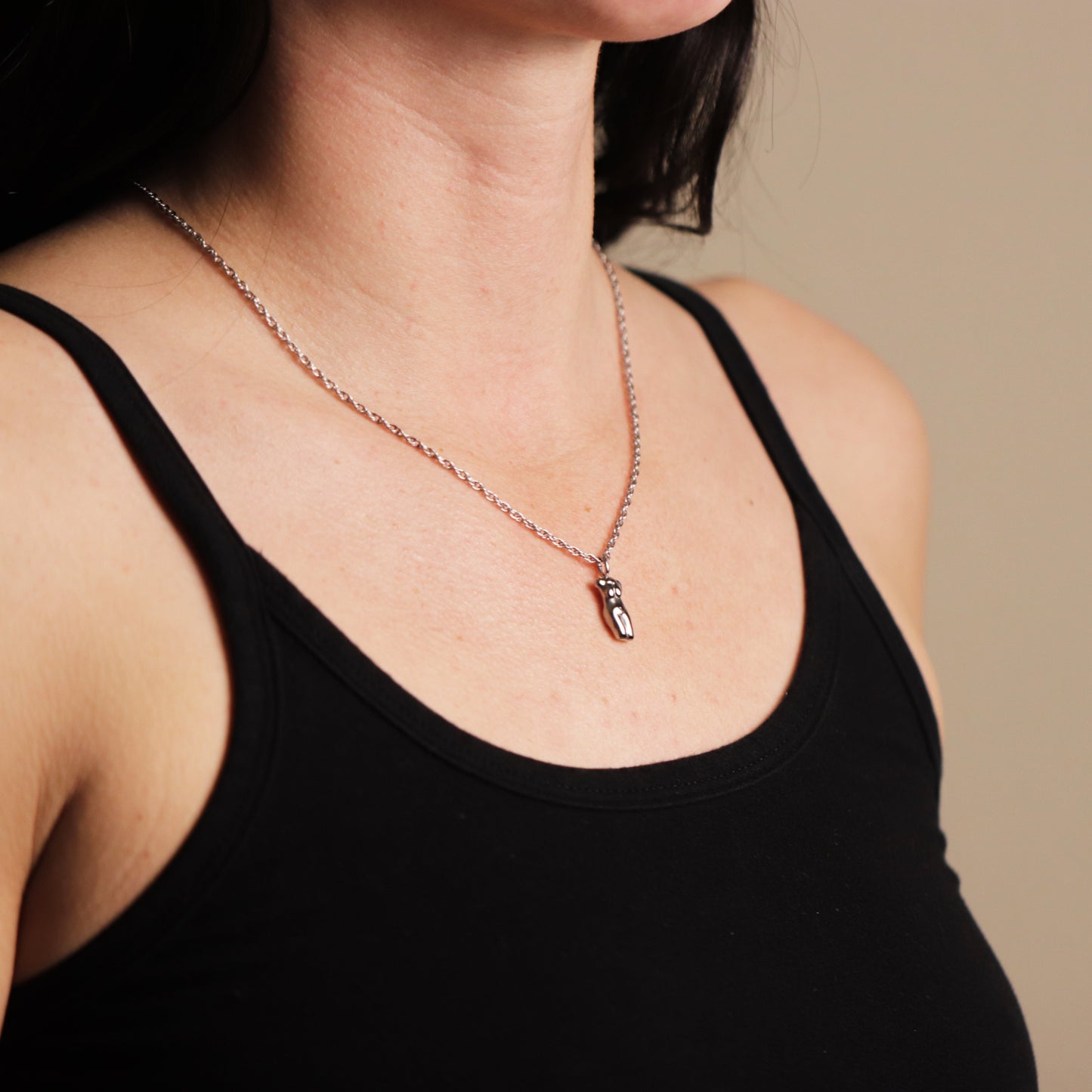 Divine Feminine Body Form Pendant Necklace